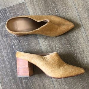 Huma Blanco calf skin mules size 39